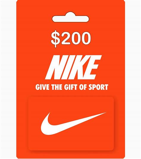 200 dollar nike gift card real or fake